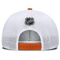 Men's Fanatics Orange/White Philadelphia Flyers Authentic Pro Rink Adjustable Hat