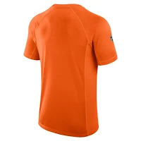 T-shirt technique authentique Pro Rink orange des Flyers de Philadelphie Fanatics pour homme