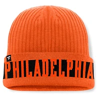 Men's Fanatics Orange Philadelphia Flyers Blueliner Cuffed Knit Hat