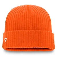 Bonnet en tricot à revers Fanatics Orange Philadelphia Flyers pour hommes
