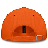 Casquette ajustable avec logo principal des Flyers de Philadelphie Fanatics Orange pour hommes