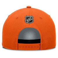 Men's Fanatics Orange Philadelphia Flyers Decades Collection A-Frame Rope Adjustable Hat