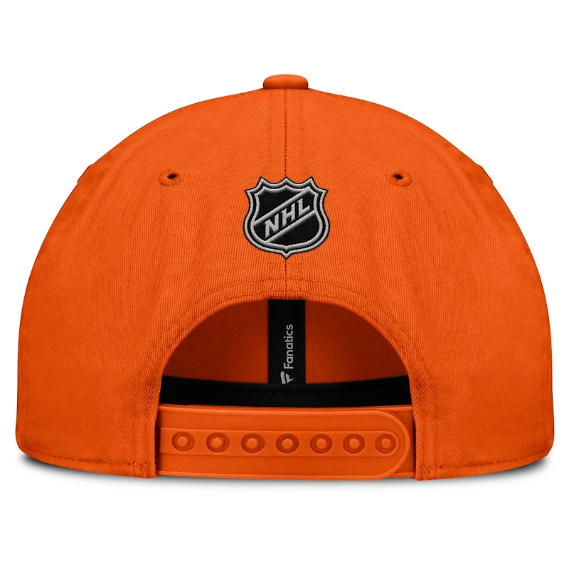 Casquette ajustable pour hommes Fanatics Orange Philadelphia Flyers Decades Collection