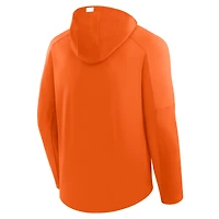 Men's Fanatics Orange Philadelphia Flyers Penalty Shot Long Sleeve Hooded T-Shirt
