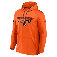 Sweat à capuche en molleton orange Pro Rink des Flyers de Philadelphie Fanatics pour homme