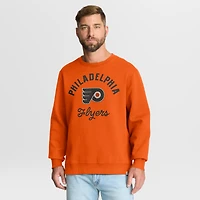 Sweat-shirt Stickler orange des Flyers de Philadelphie Fanatics pour hommes
