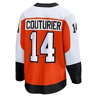 Men's Fanatics Sean Couturier Orange Philadelphia Flyers Home Breakaway Jersey