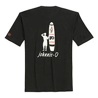 T-shirt Spencer chiné anthracite pour homme des Flyers de Philadelphie Johnnie-O