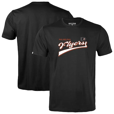 T-shirt rétro Richmond Team 2.0 noir pour homme des Flyers de Philadelphie Levelwear