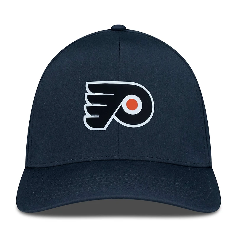 Casquette Zeta Insignia Core Flex noire pour homme des Flyers de Philadelphie Levelwear