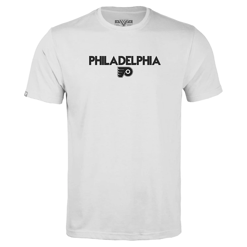 Men's Levelwear White Philadelphia Flyers Richmond City Capsule T-Shirt