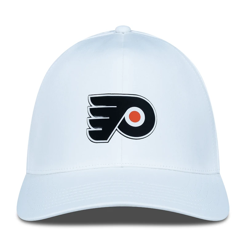 Men's Levelwear White Philadelphia Flyers Zeta Insignia Core Flex Hat