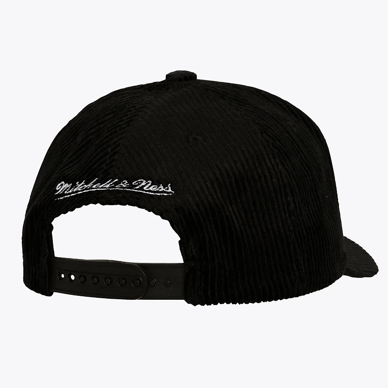 Men's Mitchell & Ness  Black Philadelphia Flyers Arch Stamp Pro Pinch Snapback Hat