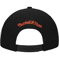 Casquette Snapback noire Mitchell & Ness des Flyers de Philadelphie Core Team Script 2.0 pour hommes