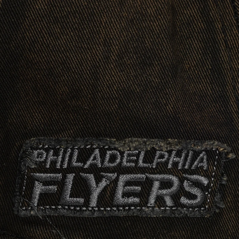 Men's Mitchell & Ness  Black Philadelphia Flyers Downtown Snow Wash Pro-Crown Adjustable Hat