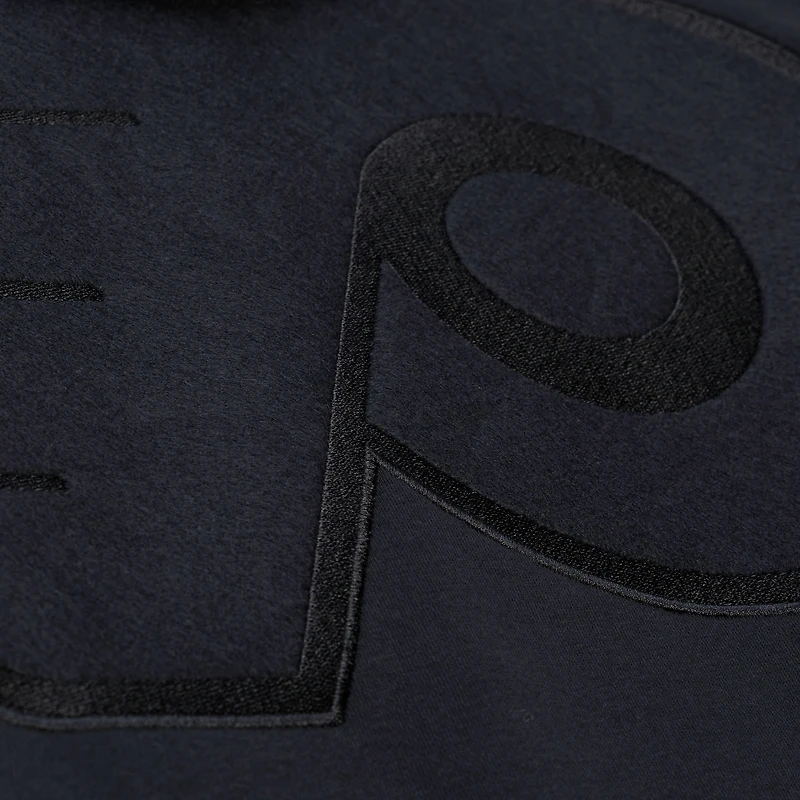 Men's Mitchell & Ness Black Philadelphia Flyers Phantom Fleece Hoodie