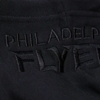 Men's Mitchell & Ness Black Philadelphia Flyers Phantom Fleece Hoodie