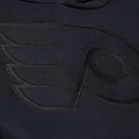 Men's Mitchell & Ness Black Philadelphia Flyers Phantom Fleece Hoodie