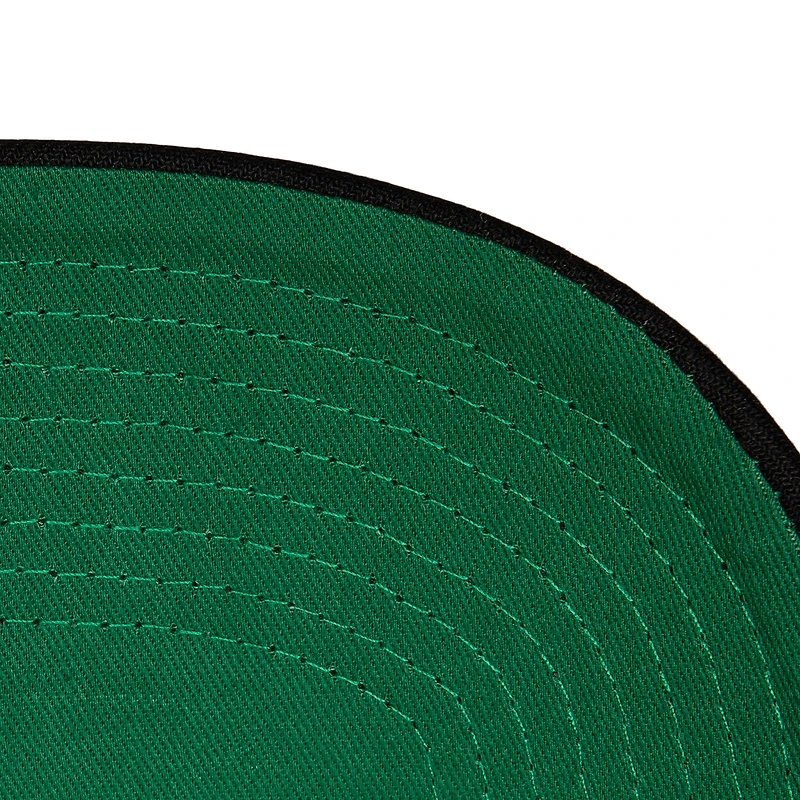 Casquette réglable noire Mitchell & Ness des Flyers de Philadelphie Team Ground Pro pour hommes