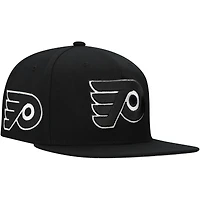 Casquette Snapback noire pour homme Mitchell & Ness des Flyers de Philadelphie