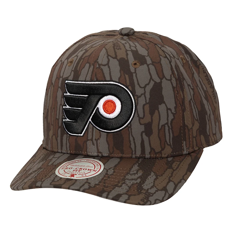 Casquette ajustable Mitchell & Ness Camo Philadelphia Flyers Hidden Camo Pro Crown pour homme