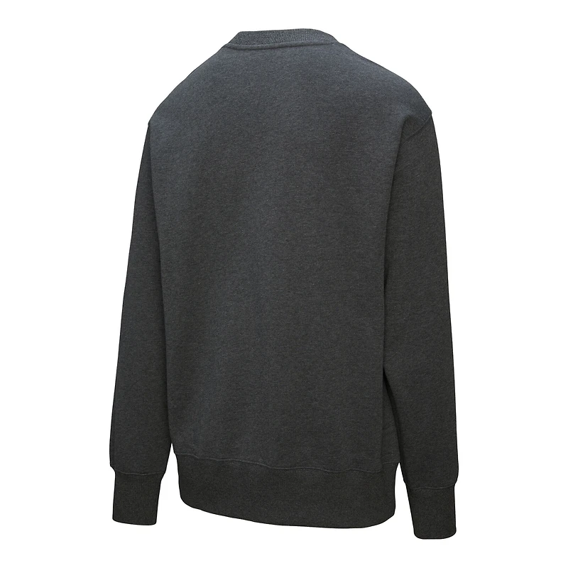 Sweat-shirt en molleton anthracite pour homme Mitchell & Ness Philadelphia Flyers Playoff Win