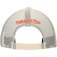 Casquette réglable en mousse crème pour hommes des Flyers de Philadelphie Mitchell & Ness
