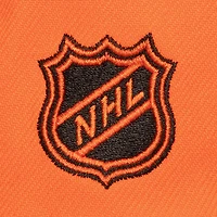 Casquette snapback triple up orange des Flyers de Philadelphie de Mitchell & Ness pour homme