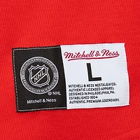 T-shirt thermique à manches longues Henley orange de Mitchell & Ness pour homme des Flyers Philadelphie