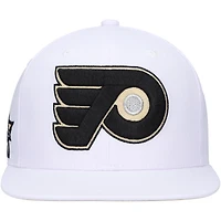 Men's Mitchell & Ness  White Philadelphia Flyers SOUL Snapback Hat