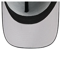 Men's New Era Black Philadelphia Flyers 39THIRTY A-Frame Perforated Flex Hat