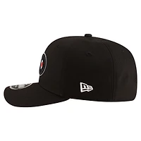 Men's New Era  Black Philadelphia Flyers 9SEVENTY COOLERA Adjustable Hat