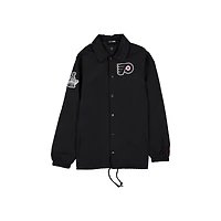 Men's New Era  Black Philadelphia Flyers Champs Full-Snap Jacket