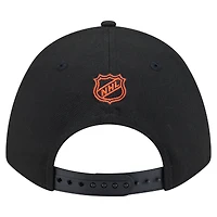 Men's New Era  Black Philadelphia Flyers COOLERA 9FORTY M-Crown Adjustable Hat