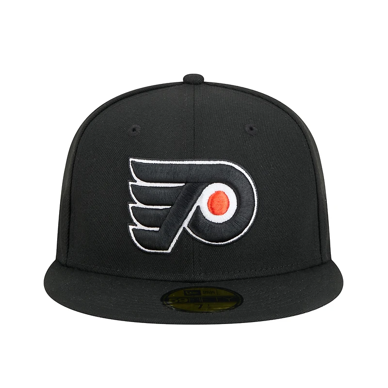 Casquette ajustée New Era Core 59FIFTY noire pour homme