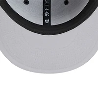 Men's New Era Black Philadelphia Flyers Core 59FIFTY Fitted Hat