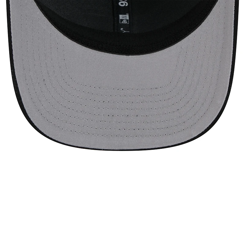 Men's New Era Black Philadelphia Flyers Core Trucker 9SEVENTY Stretch-Snap Hat