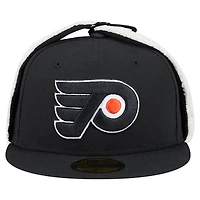 Casquette ajustée classique New Era noire Philadelphia Flyers pour homme