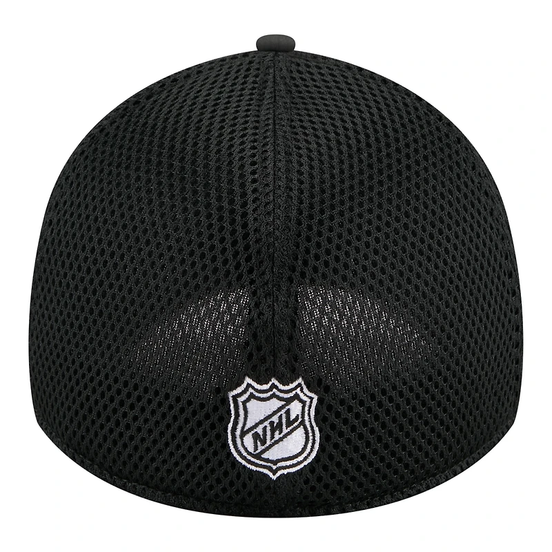 Casquette New Era Flex noire pour homme avec logo des Flyers de Philadelphie (modèle 39THIRTY).