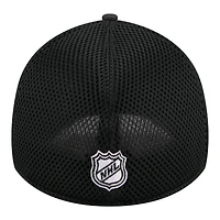 Casquette New Era Flex noire pour homme avec logo des Flyers de Philadelphie (modèle 39THIRTY).