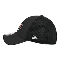 Men's New Era  Black Philadelphia Flyers Logo 39THIRTY Flex Hat