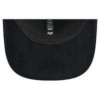 Men's New Era  Black Philadelphia Flyers Quilted Nylon 9SEVENTY Adjustable Trucker Hat