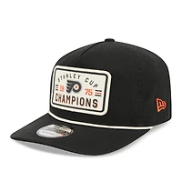 Casquette ajustable New Era noire Philadelphia Flyers Throwback Champions de la Coupe Stanley 19TWENTY