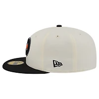 Men's New Era  Cream Philadelphia Flyers 250th Anniversary of the United States Two-Tone 59FIFTY Fitted Hat