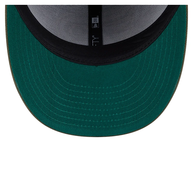 Men's New Era Olive Philadelphia Flyers Tonal Florals 59FIFTY Fitted Hat