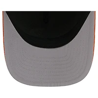 Men's New Era  Orange/Black Philadelphia Flyers Hockey Sock 9FORTY A-Frame M-Crown Adjustable Trucker Hat
