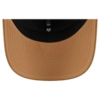 Men's New Era Tan/Light Brown Philadelphia Flyers Two-Tone Trucker 9SEVENTY Stretch Snap Adjustable Hat