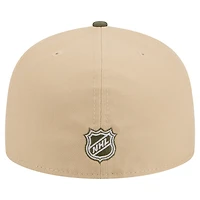 Men's New Era  Tan/Olive Philadelphia Flyers Color Pack Two-Tone 59FIFTY A-Frame Fitted Hat