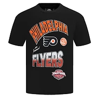 Men's Pro Standard Black Philadelphia Flyers Turn It Up T-Shirt