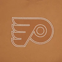 Sweat-shirt à enfiler Paint the City pour homme Pro Standard Brown des Flyers de Philadelphie
